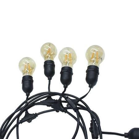 Cordão de Luz Varal 10Mts 20 Soquetes com Emenda Galaxy Led Imagem de Cordão de Luz Varal 10Mts 20 Soquetes com Emenda Galaxy Led