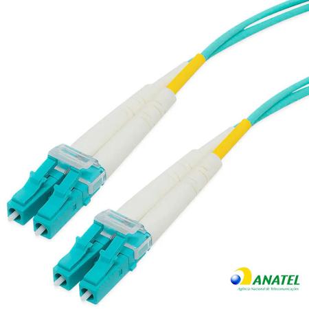 Cordão Óptico Duplex OM3 LC/UPC MM 3,0 Metros Furukawa Imagem de Cordão Óptico Duplex OM3 LC/UPC MM 3,0 Metros Furukawa