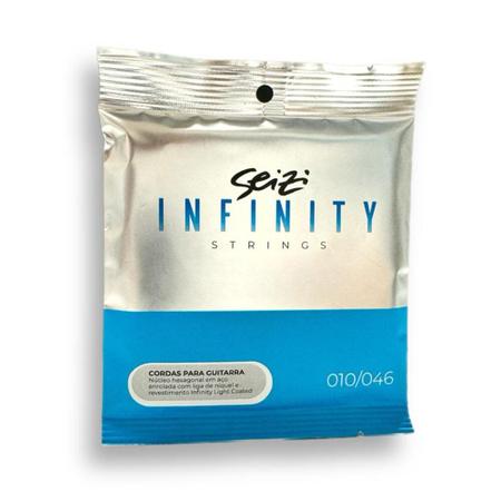 Cordas para Guitarra Seizi Infinity 010 Aço Imagem de Cordas para Guitarra Seizi Infinity 010 Aço