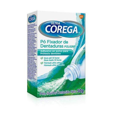 Imagem de Corega Ultra Pó Fixador de Dentaduras 50g