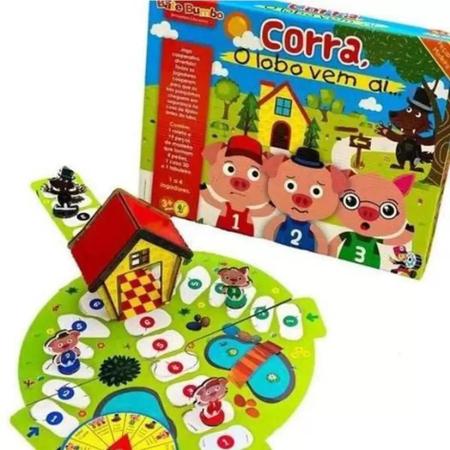 Jogo Os 3 Porquinhos - Goula - Primeiros Jogos - Compra na