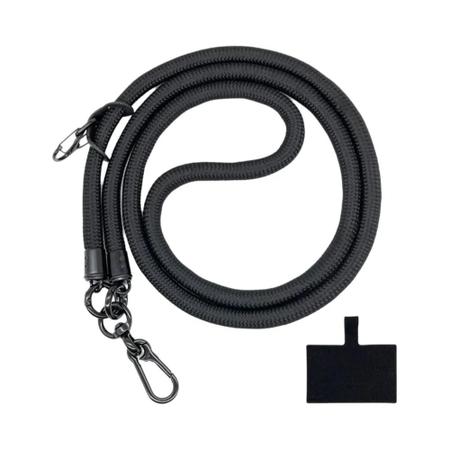 Imagem de Correia Ajustável Para Celular, Cordão Crossbody, Corda De Pescoço Com Remendo, Cabo De Suspensão