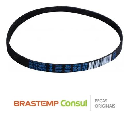 Imagem de Correia Original Brastemp Consul Ative 9Kg 11Kg 5 PJE 556 Poly V Estriada W10470951