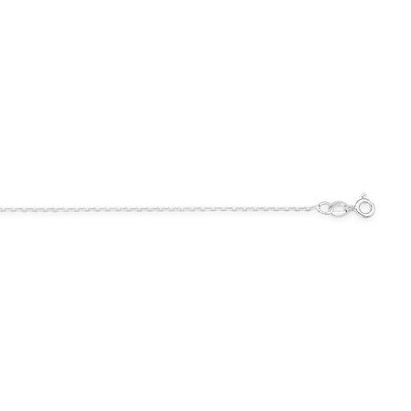 Corrente Cadeado 50cm Prata 925 - Ravenalla Imagem de Corrente Cadeado 50cm Prata 925