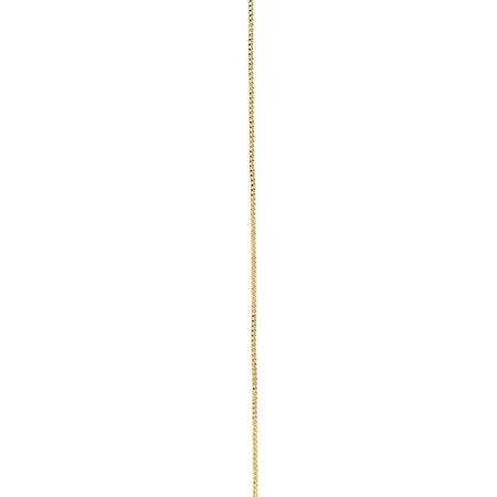 Imagem de Corrente cordão masculino veneziana 70cm + pingente crucifixo banhado a ouro 18k mimoo joias