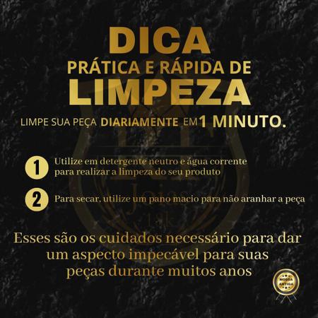 Corrente Gordão Grumet Laminada 12mm 65cm Moeda Antiga - RTjoias18k Imagem de Corrente Gordão Grumet Laminada 12mm 65cm Moeda Antiga