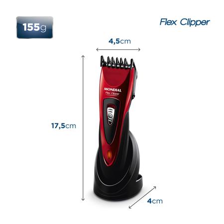 Imagem de Cortador de Cabelos Mondial Flex Clipper CR-04