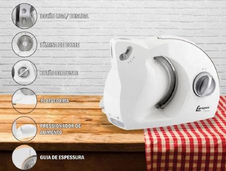 Cortador De Frios Lenoxx Pratic 3 Velocidades Pfa461 - Ybx Imagem de Cortador De Frios Lenoxx Pratic 3 Velocidades Pfa461