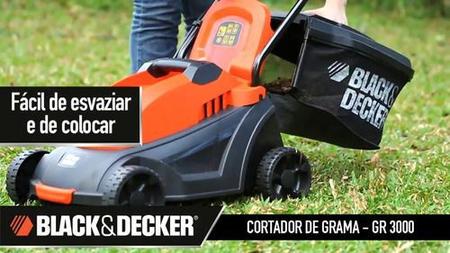 Imagem de Cortador de Grama Elétrico GR1000 110v  Black&Decker