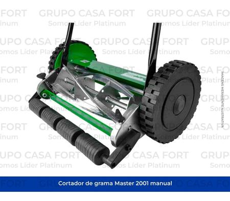 Imagem de Cortador De Grama Manual Trapp Master 2001 Facas Rotativas