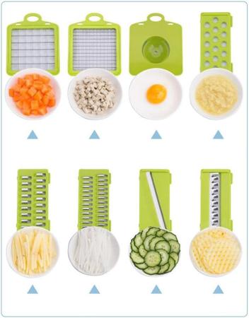 Imagem de Cortador de legumes multifuncional salada verdura cozinha