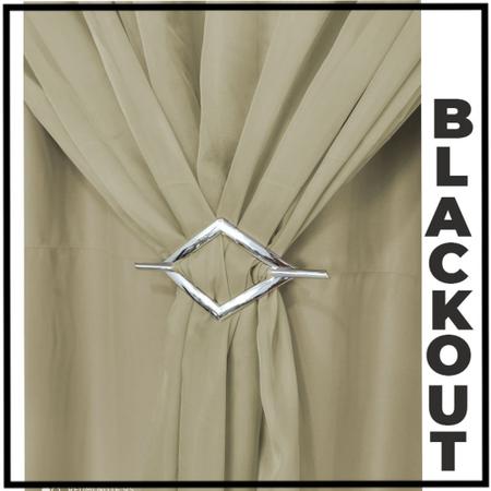cortina blackout Berlim em tecido blackout 5,50 x 2,50 cinza - Bravin Cortinas Imagem de cortina blackout Berlim em tecido blackout 5,50 x 2,50 cinza
