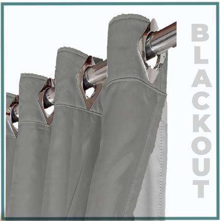 cortina blackout corta luz Berlim 6,00 x 2,60 c/voal preto - Bravin Cortinas Imagem de cortina blackout corta luz Berlim 6,00 x 2,60 c/voal preto