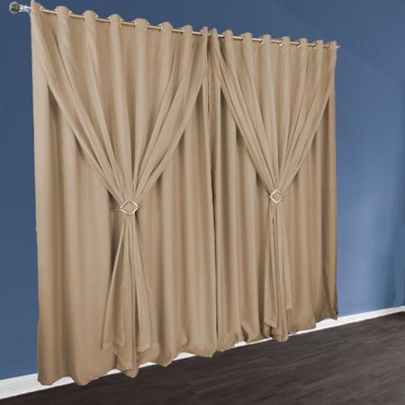 Cortina Blackout De 8x2,30 Corta Luz par blackout - Enxovais Bravin Imagem de Cortina Blackout De 8x2,30 Corta Luz par blackout