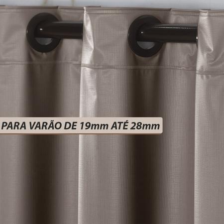 Imagem de Cortina Blackout de PVC de Cozinha Estampado 2,20m x 1,30m Avela