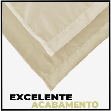 cortina blackout Lisboa de tecido 7,00 x 2,90 varão branco - Enxovais Bravin Imagem de cortina blackout Lisboa de tecido 7,00 x 2,90 varão branco