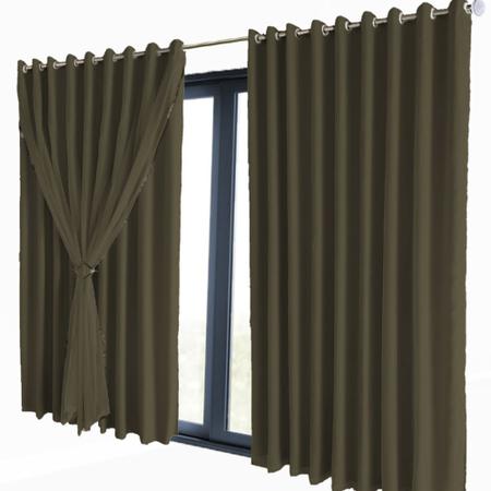 cortina blackout Lisboa em tecido blackout 5,50 x 2,50 palha - Enxovais Bravin Imagem de cortina blackout Lisboa em tecido blackout 5,50 x 2,50 palha