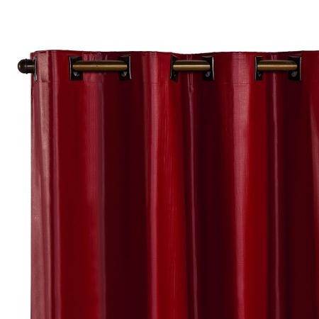 Imagem de Cortina Blackout PVC corta 100 % a luz 2,80 x 2,30 Vermelha