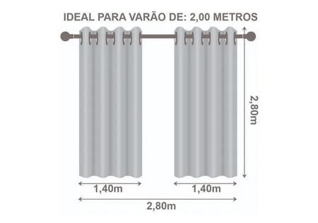 Cortina Blackout Pvc Corta Luz 100 % 2,80 M X 2,80 Blecaute - Atacado linda casa Imagem de Cortina Blackout Pvc Corta Luz 100 % 2,80 M X 2,80 Blecaute