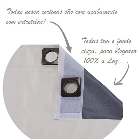 Cortina Blecaute Blackout Black Out Voil Liso 2,00x1,40 M - Moreira Enxovais Casa Decoração Imagem de Cortina Blecaute Blackout Black Out Voil Liso 2,00x1,40 M