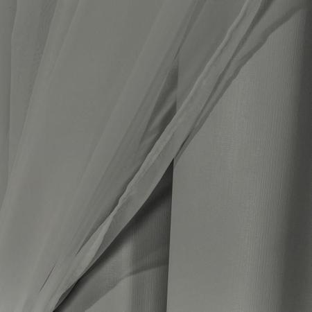Cortina Corta Luz 4,00Mx2,50M 100% Blackout Com Voil Cinza - Ibitinga Decora Imagem de Cortina Corta Luz 4,00Mx2,50M 100% Blackout Com Voil Cinza