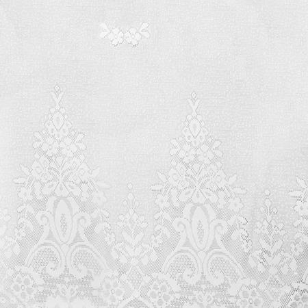 Imagem de Cortina de Renda Donna Inter 300x180 cm Irlanda com Bandô Branco