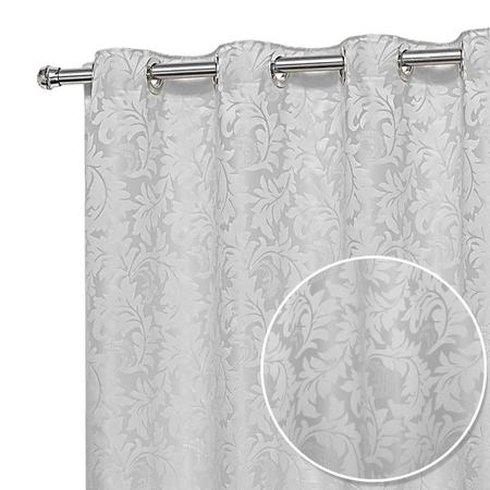 Cortina Jacquard Sala E Quarto 3 00mts X 2 50mts Esticado - Cris Enxovais Imagem de Cortina Jacquard Sala E Quarto 3 00mts X 2 50mts Esticado