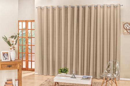 Cortina Madrid 2,00 X 1,70 Bege - Rose Jordao Imagem de Cortina Madrid 2,00 X 1,70 Bege
