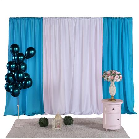 Cortina Oxford Decoração Festa Aniversário 4,50MX2M - Serena Decor Imagem de Cortina Oxford Decoração Festa Aniversário 4,50MX2M