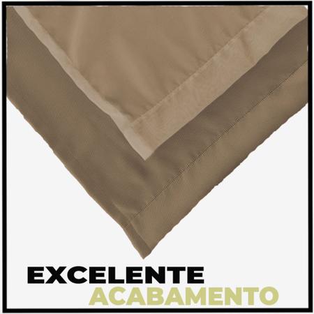 Cortina para apartamento 5,50x2,50 Tecido blackout Ana palha - Enxovais Bravin Imagem de Cortina para apartamento 5,50x2,50 Tecido blackout Ana palha