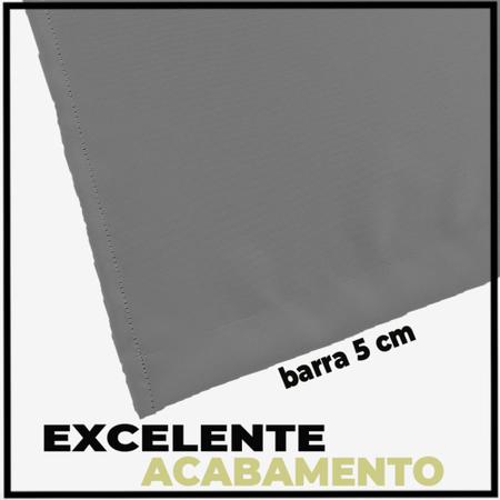 Imagem de cortina para apartamento blackout Brenda 5,50 x 2,30 preto