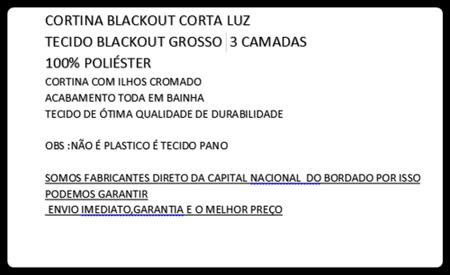Imagem de Cortina Para Sala/Quarto Blackout 2 Metros - Marrom