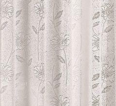Imagem de Cortina para varão simples tecido renda 4,00 x 2,50 luna - branco