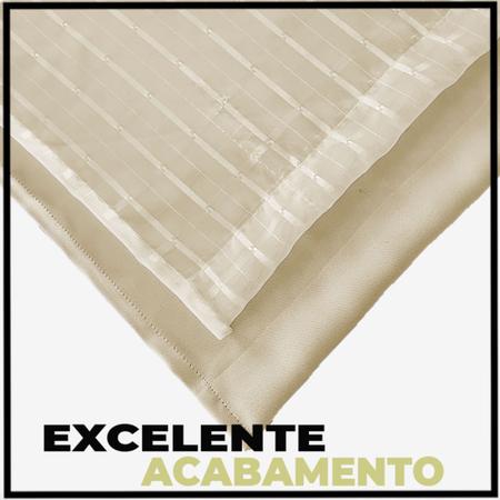 cortina pé direito blackout varão 5,00 x 3,80 Fiori preto - Bravin Cortinas Imagem de cortina pé direito blackout varão 5,00 x 3,80 Fiori preto
