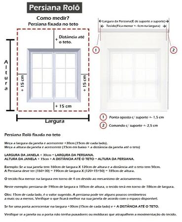 Imagem de Cortina Persiana Rolô Screen Tela Solar 5% Branca 2,40 larg x 2,20 alt