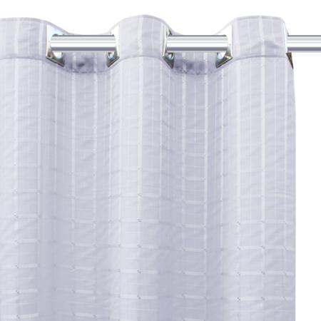 Cortina Voil Xadrez 5.00x2.60 Com Forro Blackout - J&C ACESSÓRIOS PARA CORTINAS Imagem de Cortina Voil Xadrez 5.00x2.60 Com Forro Blackout
