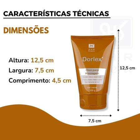 Imagem de Cosmético Inteligente para dores Articulares e Musculares - Dorlex 100gr