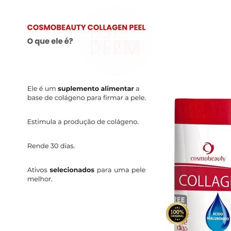 Imagem de Cosmobeauty Pó Colágeno Verisol Nutrame Collagen Peel