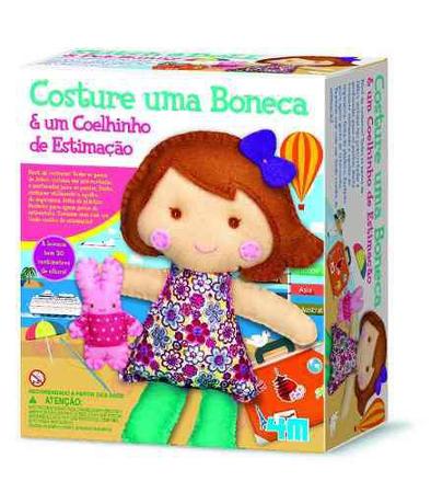 Imagem de Costure Uma Boneca E Um Coelhinho De Estimação - 4m