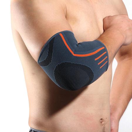 Imagem de Cotoveleira compressão proteção esportiva alivio das dores