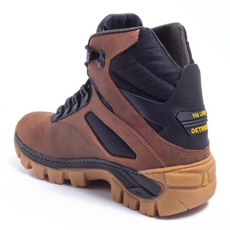 Comprar Bota Cat Adventure couro legítima - Vermelho [Premium