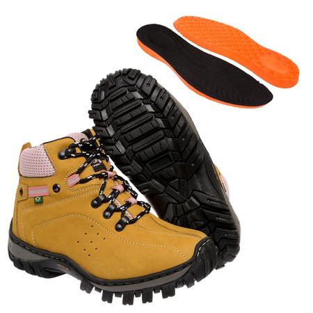 Coturno Bota Caterpillar Adventure Original Couro