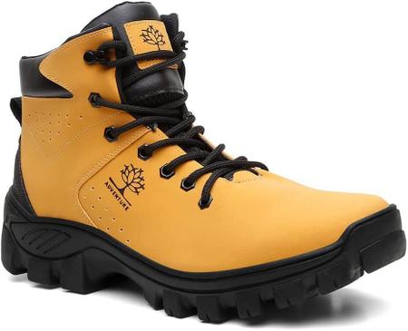 Bota Masculina Coturno Impermeável Couro Adventure off-rood - VIA