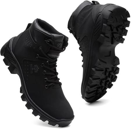 Bota Masculina Coturno Impermeável Couro Adventure off-rood - VIA