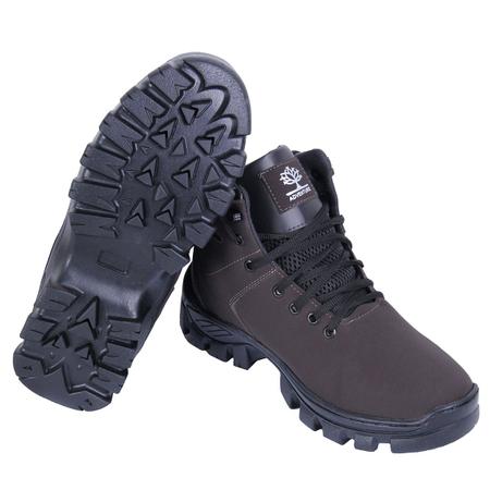 Imagem de Coturno Bota Masculina Adventure Trilha Reforçada Trabalho