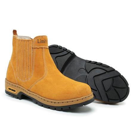 Coturno Bota Tênis Masculino Couro Nobuck Original 100% Natural  Agropecuária Casual Resistente - JVClay - Coturno Masculino - Magazine Luiza