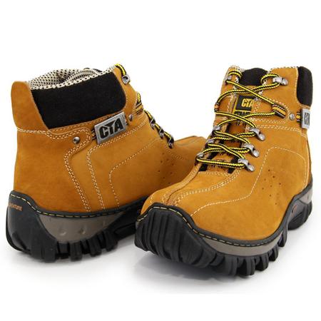 Coturno Bota Unissex Adventure Trilha Adulto e Infantil Sola Tratorada  Antiderrapante COURO - Cia - Bota para Escalada e Trekking - Magazine Luiza