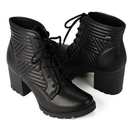 Imagem de Coturno Dakota Salto 7,5 Cm Napa Almeria Bota Feminina G5661