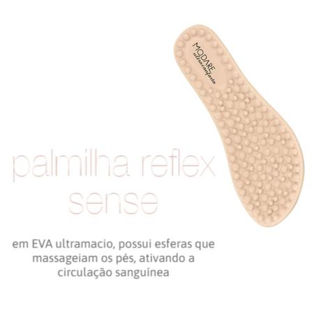 Imagem de Coturno Feminino Preto Modare Palmilha Conforto Esporao Ortopedica Flex 7074.103
