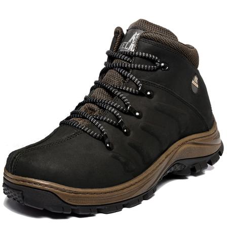 Imagem de Coturno Trekking Adventure Couro Detalhe em Relevo